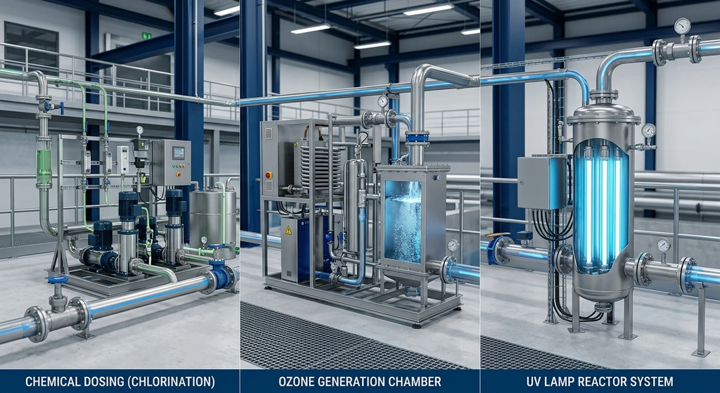 سیستم پکیج گندزدایی آب با اشعه فرابنفش UV صنعتی دریاصنعت